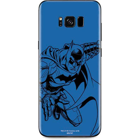DC Comics Batman Comic Pop Galaxy S8 Plus Skin
